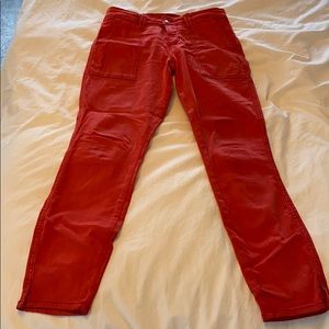 Coral stretch jeans by Cosmic Blue Love